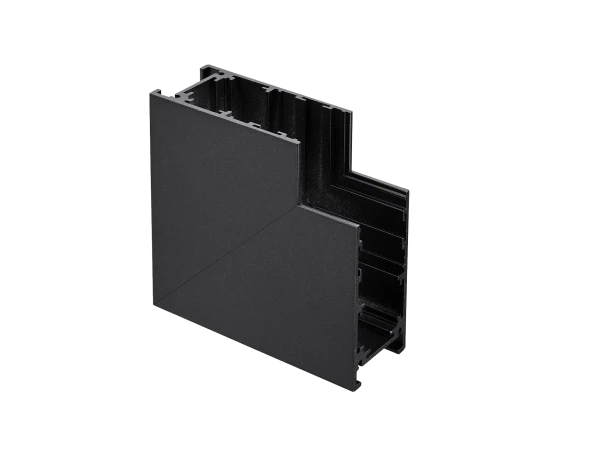 Підвісний настінний внутренний прямоугольный модуль CXL25-L90NM матовий чорний для магнітних треків серії ML2.0S Підвісний настінний внутренний прямоугольный модуль CXL25-L90NM матовий чорний для магнітних треків серії ML2.0S