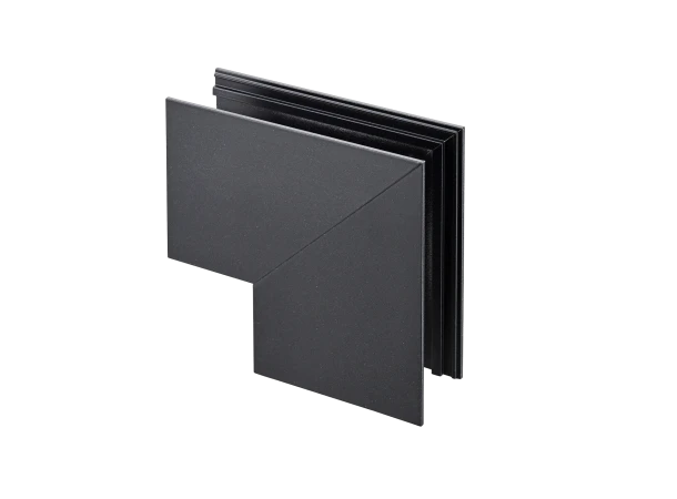 Підвісний настінний зовнішній прямокутний модуль CXL25-L90WM матовий чорний для магнітних треків серії ML2.0S