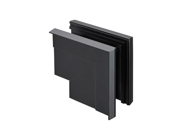 Врезной наружный  прямоугольный модуль CXL25-L90WZ матовый черный для магнитных треков серии ML2.0S Врезной наружный  прямоугольный модуль CXL25-L90WZ матовый черный для магнитных треков серии ML2.0S