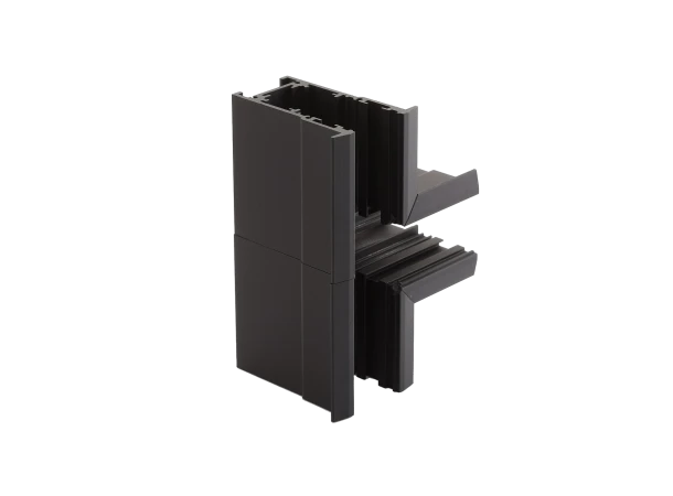 Врізний Т-подібний модуль CXL25-T90Z матовий чорний для магнітних треків серії ML2.0S