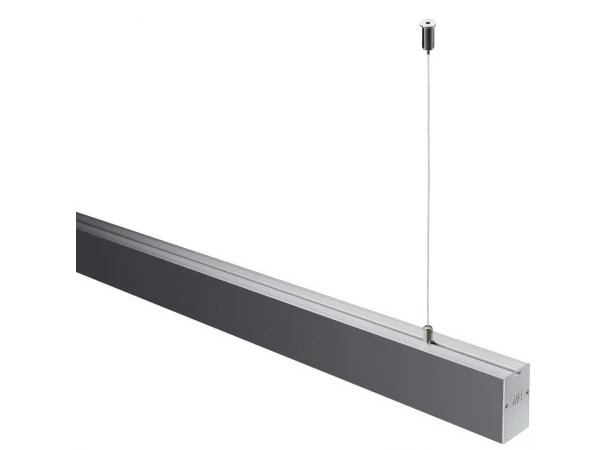 Светодиодный подвесной модульный линейный светильник NVC NLILED495AM1200 W60 в алюминиевом профиле 1200х60х68мм 30W 5700K 2500Lm