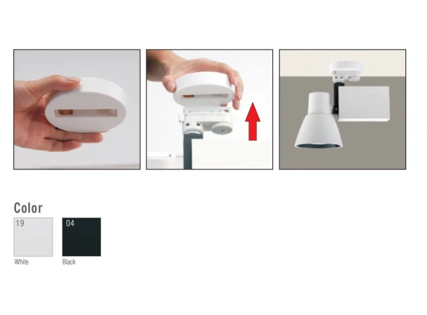 Адаптер для монтажу трекових світильників NVC TLH-RMBOX внутрішній Колір білий Адаптер для монтажу трекових світильників NVC TLH-RMBOX внутрішній Колір білий