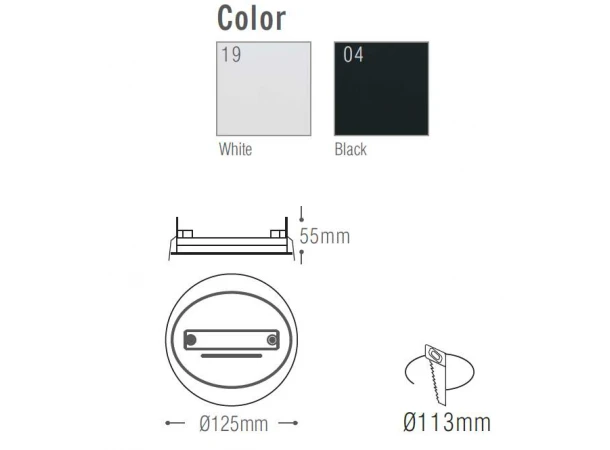 Адаптер для монтажу трекових світильників NVC TLH-RMBOX внутрішній Колір білий Адаптер для монтажу трекових світильників NVC TLH-RMBOX внутрішній Колір білий