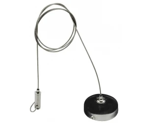 Регульований трос до 2 метрів для підвісу шинопровода трекових світильників NVC TWSK-2M-04 Колір чорний Регульований трос до 2 метрів для підвісу шинопровода трекових світильників NVC TWSK-2M-04 Колір чорний