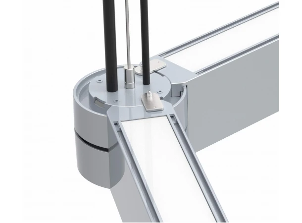 Круговой модуль Signcomplex для подключения до 4-х линейных диммируемых светильников Signcomplex серии SL8060 цвет черный Круговой модуль Signcomplex для подключения до 4-х линейных диммируемых светильников Signcomplex серии SL8060 цвет черный