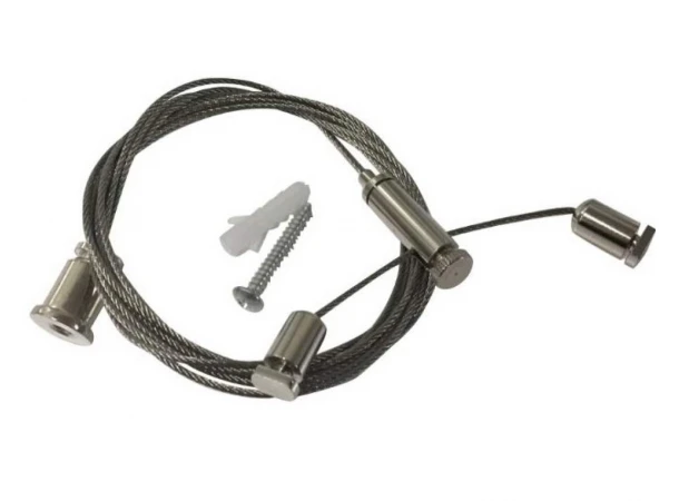 Регульований трос Signcomplex до 2м для підвісу першого або останнього лінійного світильника Signcomplex в магістралі для серії SL8060