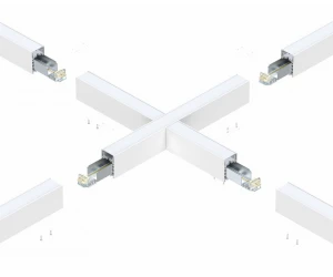 Светодиодный X-образный модуль Signcomplex SC-SL8456R-040-AW-D01-NW IP40 600х600мм в алюминиевом профиле 84x56мм 40W 4000K 4030Lm белый Светодиодный X-образный модуль Signcomplex SC-SL8456R-040-AW-D01-NW IP40 600х600мм в алюминиевом профиле 84x56мм 40W 4000K 4030Lm белый
