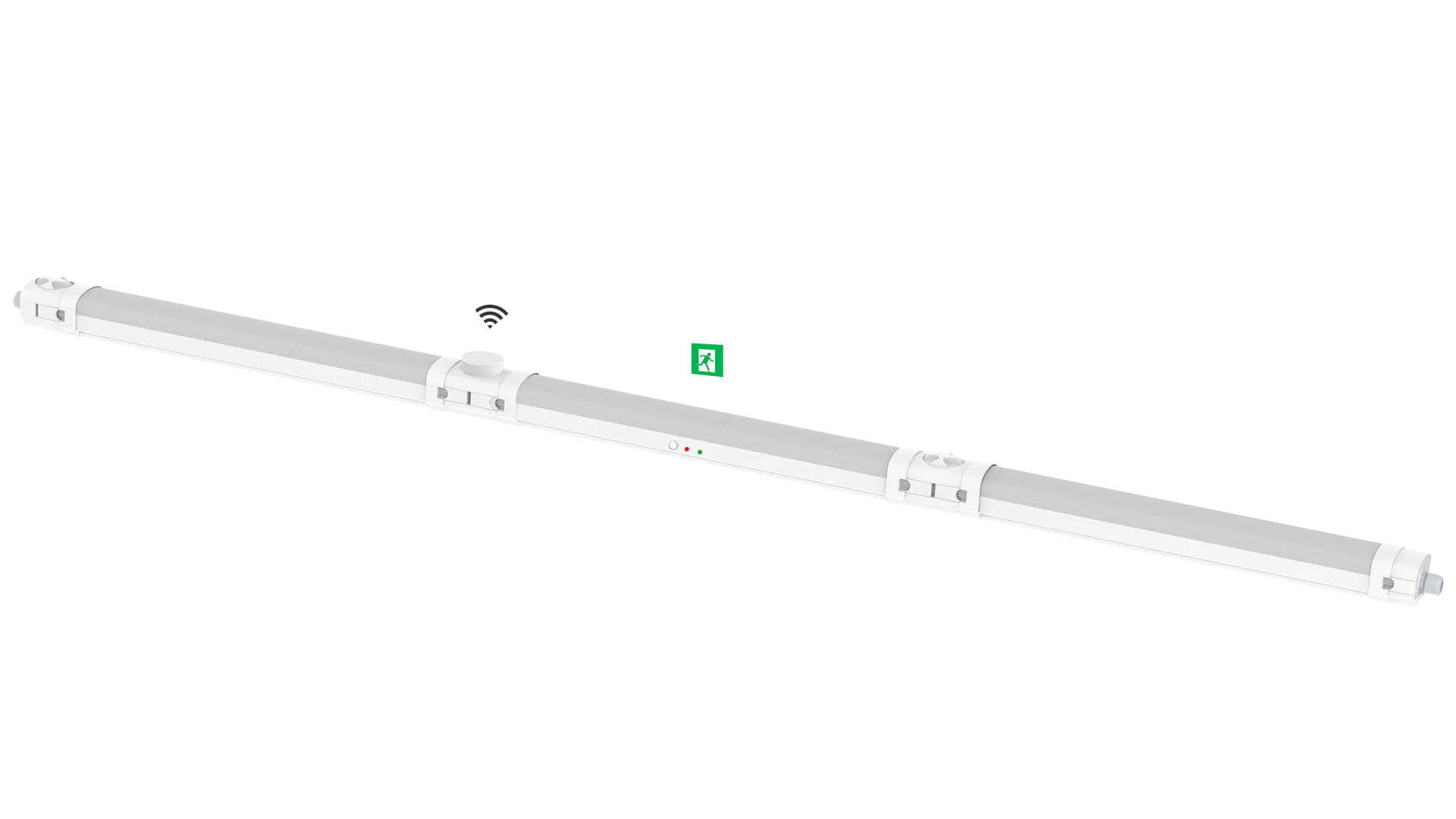 TPB серия промышленного освещения - подключение аварийного модуля освещения.
